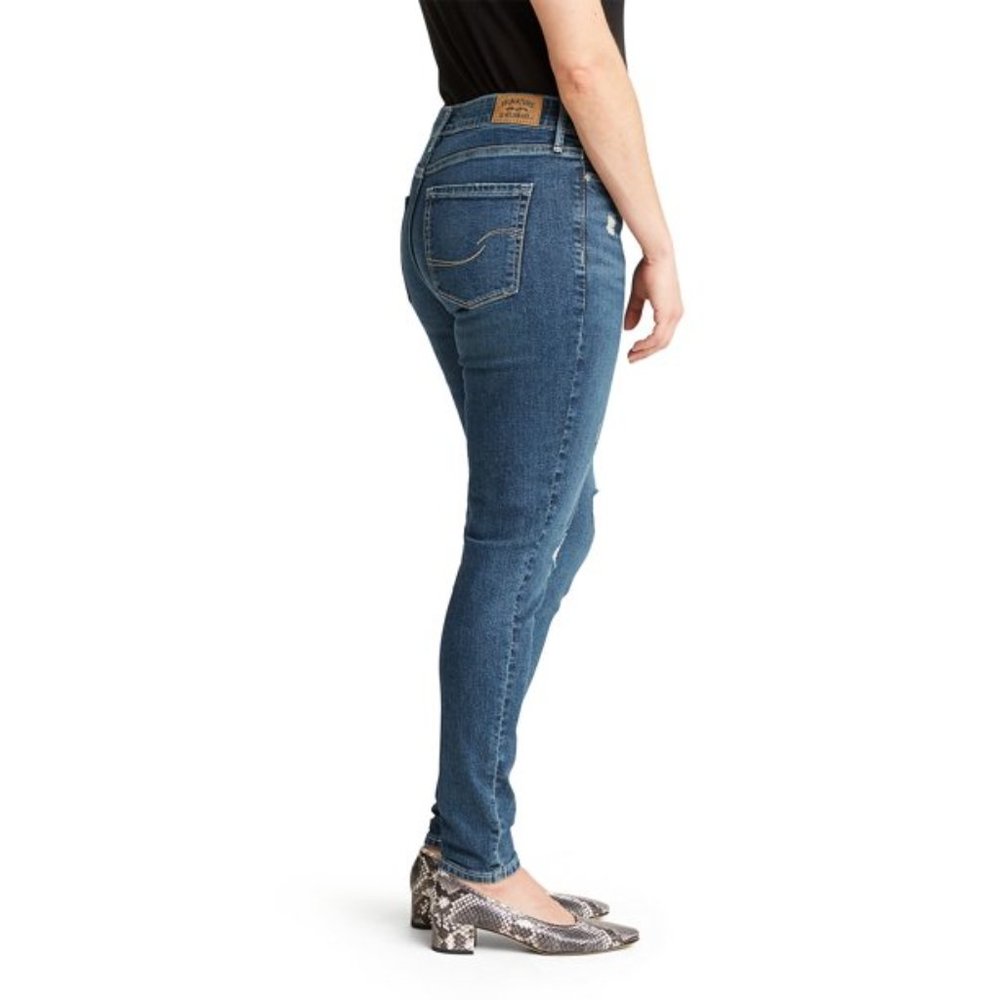 Signature by Levi Strauss & Co. Women's High Rise Skinny Jeans - Picture 2 of 8